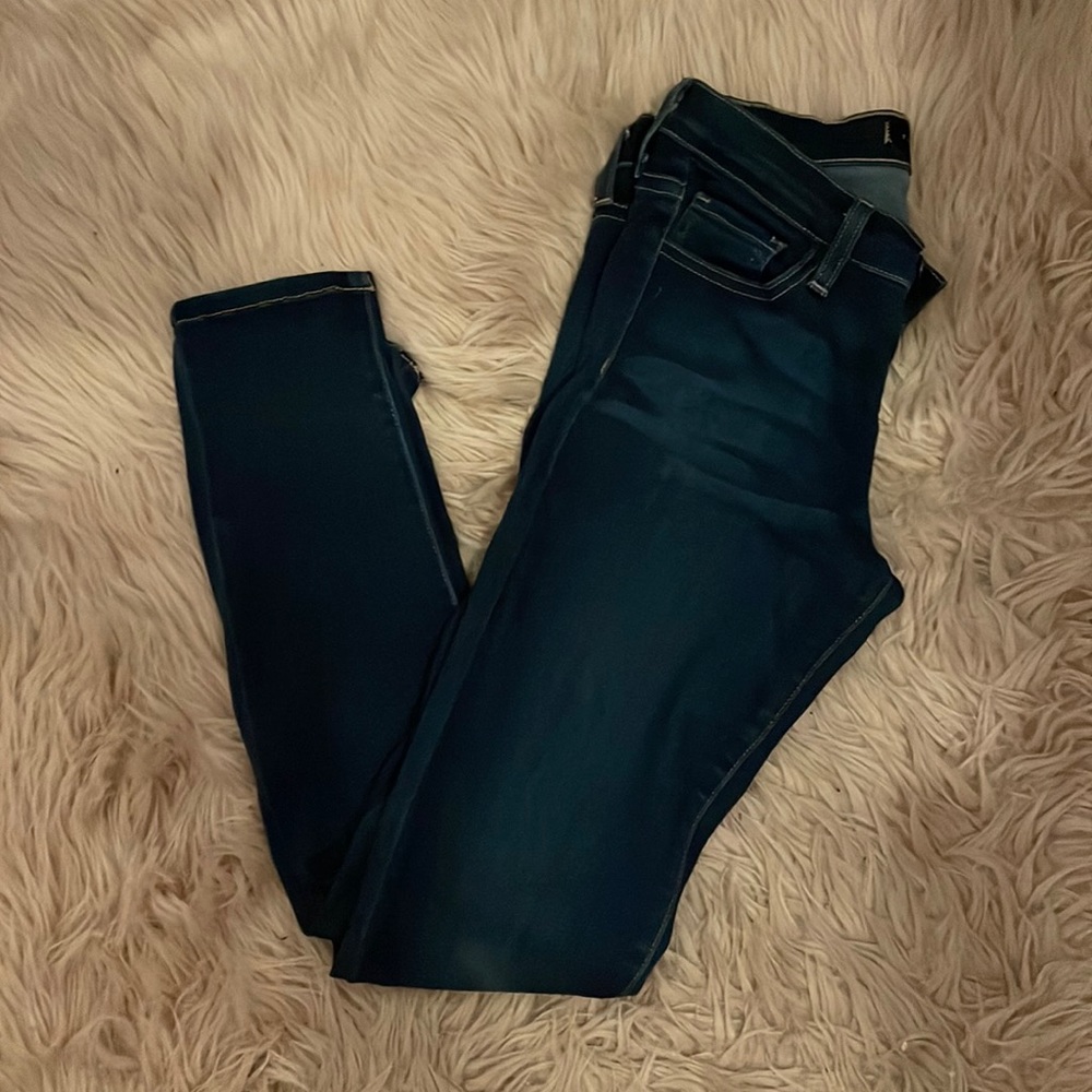 Flying Monkey skinny blue jeans